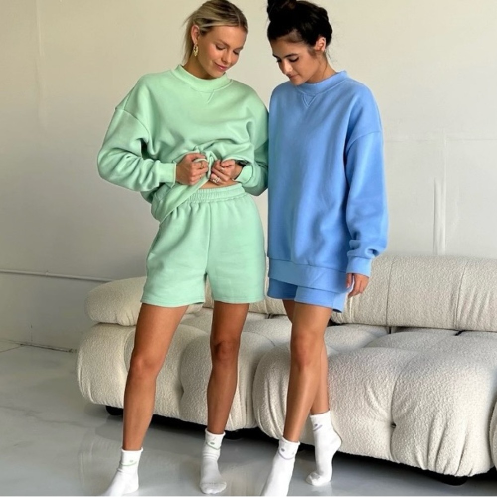 Yllw the Label Seafoam Green Sweatshirt